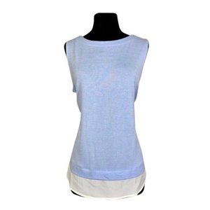Banana Republic Boat-Neck Tank Top ~Large NWT
